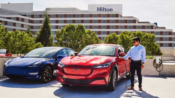 Big hotel brands leading the charge for electric vehicle stations