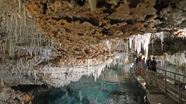 Descent into wonder at Bermuda's Crystal Cave