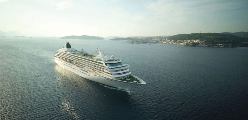 The renovated Crystal Symphony embarks on first cruise