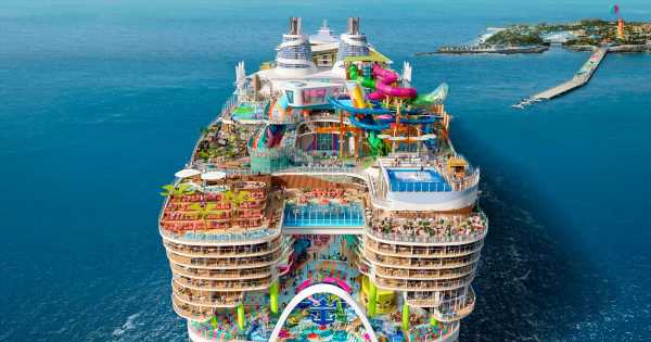 World’s biggest cruise ship five times size of Titanic will have epic waterpark