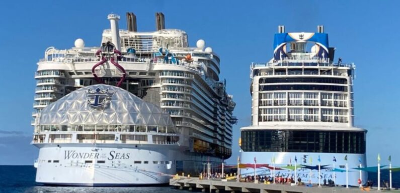 World’s biggest cruise ships in 2023 pictured – full list