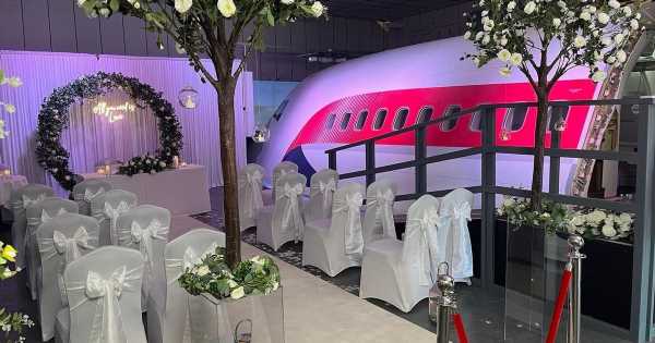 You can get married in a former British Airways plane on a ‘fake’ flight