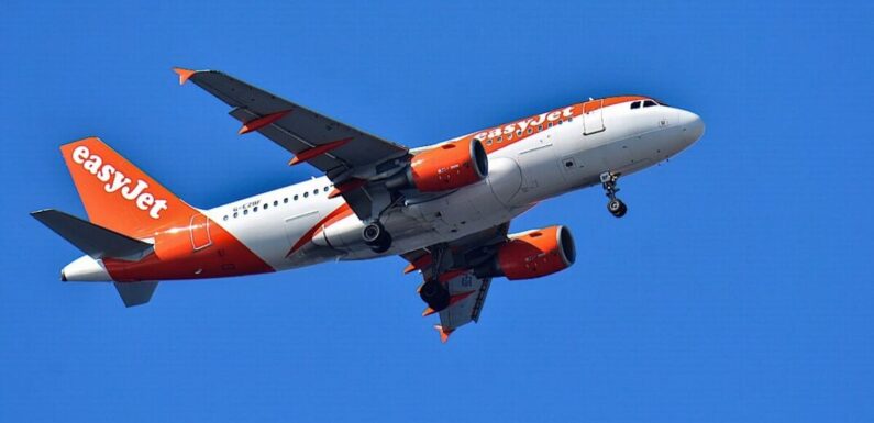 easyJet issues flight warning for British tourists