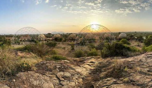 A new luxury lodge in the Serengeti features dome-like suites