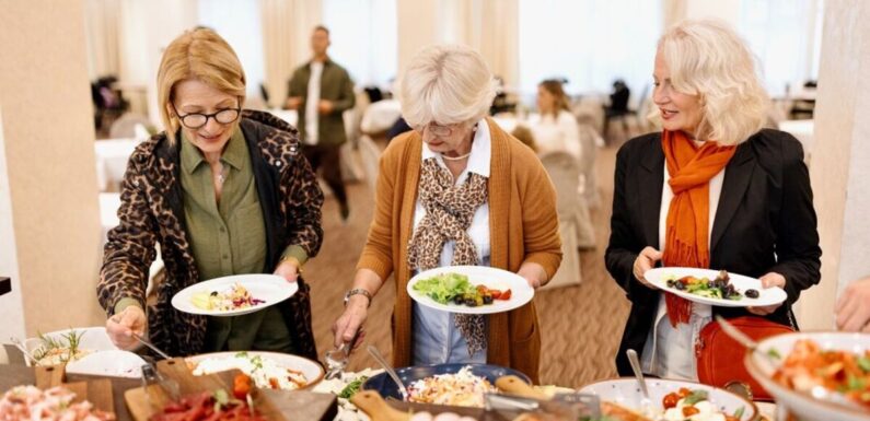 Cruise guest says they will ‘happily skip in front of people’ at the buffet