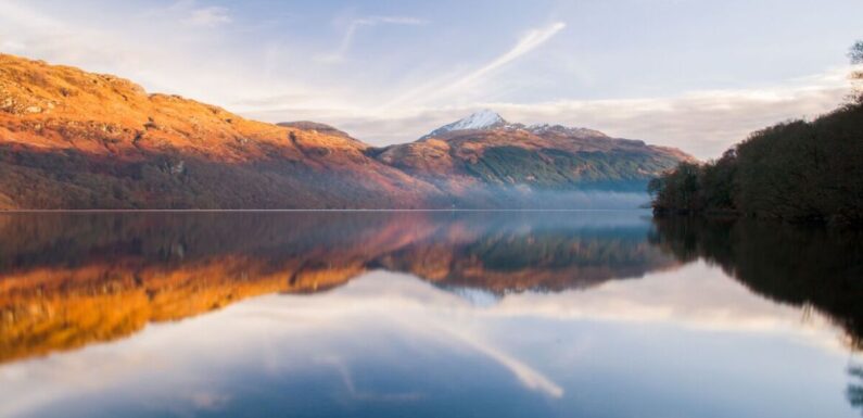 Gorgeous lake in Scotland is unmissable in autumn for its ‘ tapestry of colour’