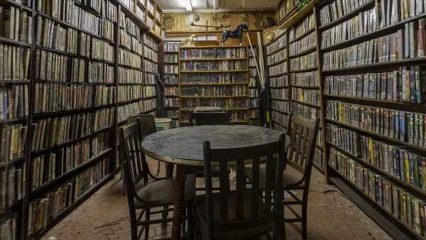 Inside an abandoned video store in Georgia that sits frozen in time