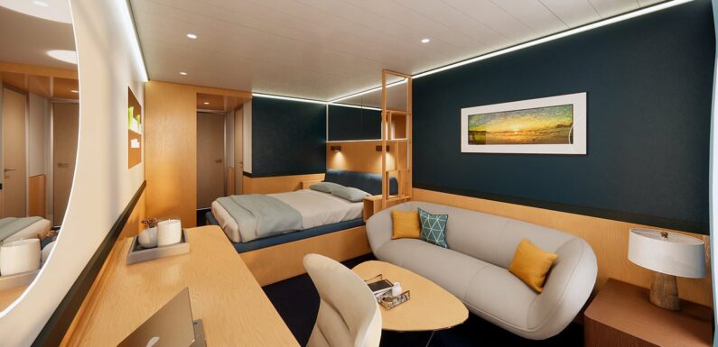 Inside the luxurious new residential cruise ship with £82,000 cabins