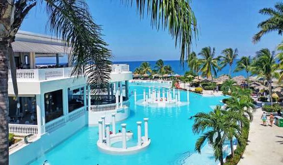 Pool party at Grand Palladium Jamaica Resort & Spa