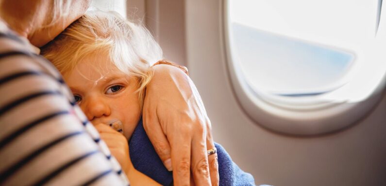 Revealed: The four main tantrum triggers for kids on planes