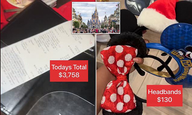 We spent $3,758 in ONE DAY at Disney World – it was 'daylight robbery'