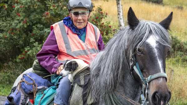 Pensioner completes annual 600-mile ride from England to Scotland
