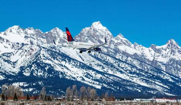 Air service is up significantly to Western U.S. ski resorts