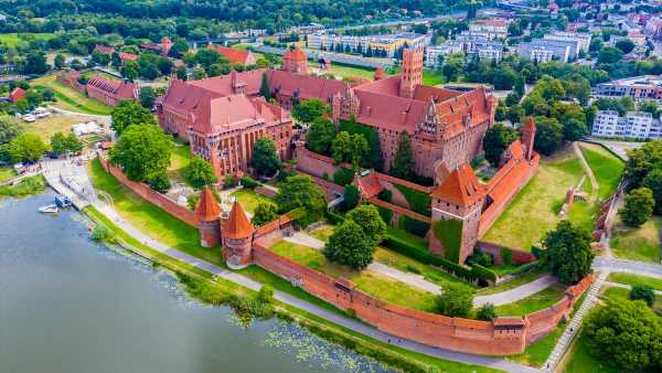 Pictured: The world's biggest castle, which contains 30 MILLION bricks