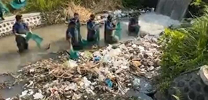 Timelapse video of trash-filled rivers being cleaned up goes viral