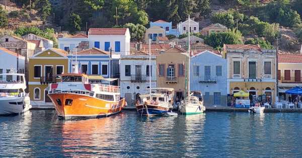 Tiny European island has gorgeous tavernas, crystal waters and no traffic